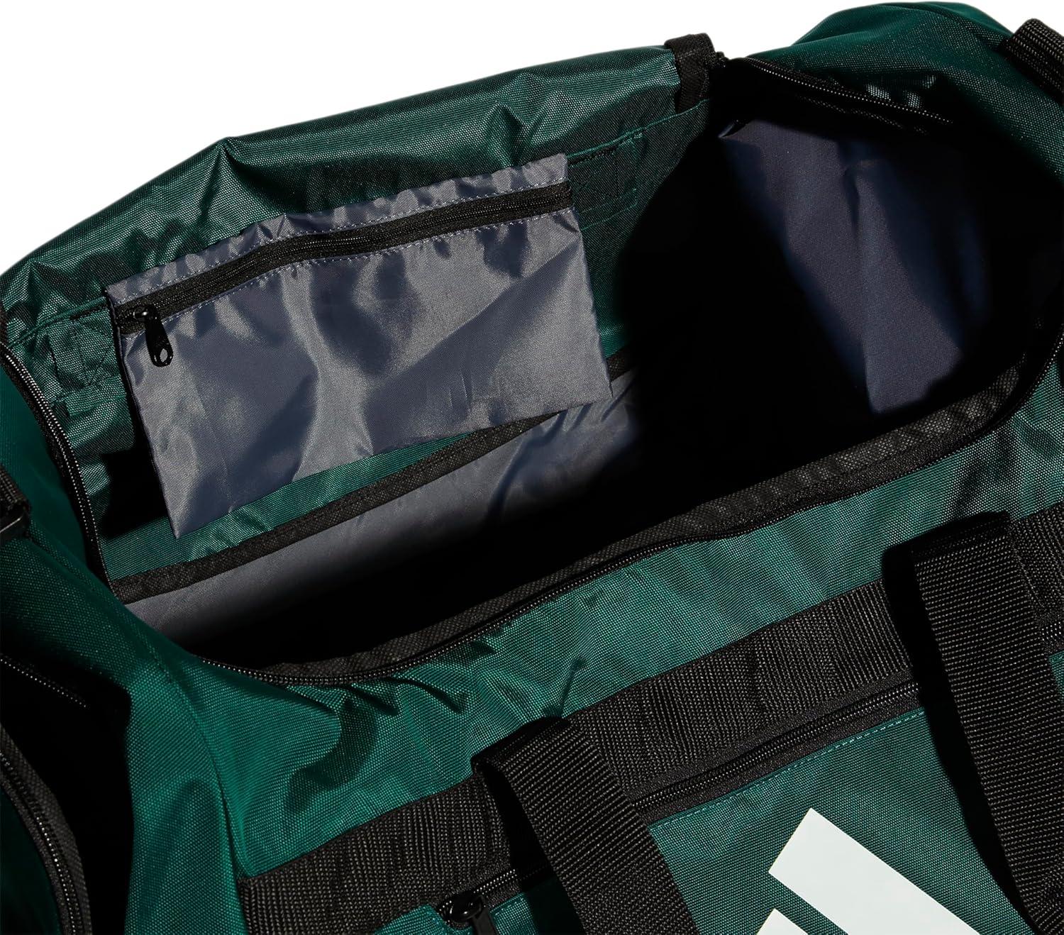 imageadidas Unisex Adult Defender 40 Gym Duffel Bag for Men and WomenTeam Dark Green