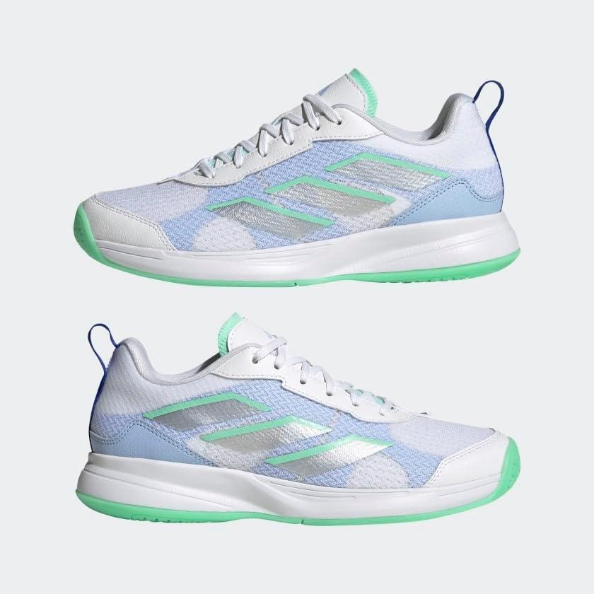 imageadidas Womens Avaflash SneakersSneakerWhiteSilver MetallicPulse Mint
