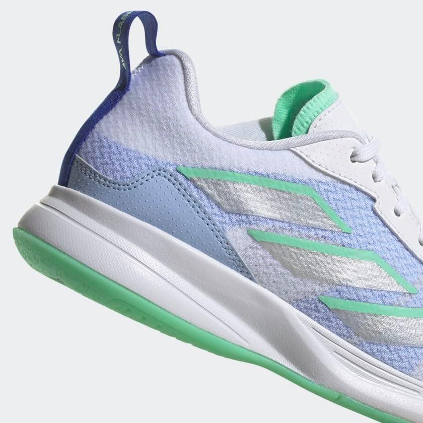 imageadidas Womens Avaflash SneakersSneakerWhiteSilver MetallicPulse Mint