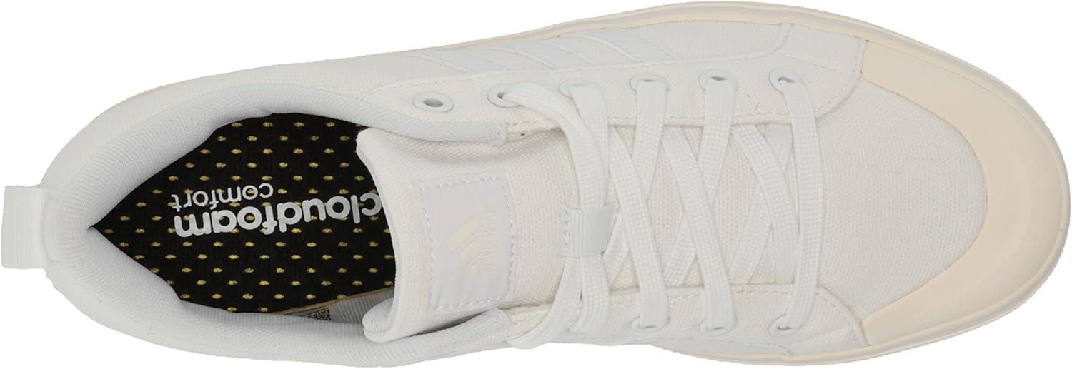 imageadidas Womens Bravada 20 Skate ShoeWhiteWhiteChalk White
