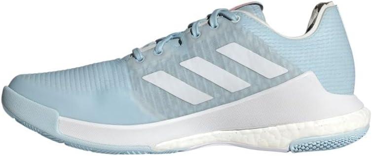 imageadidas Womens Crazyflight Mid ShoesIce BlueWhiteBright Red