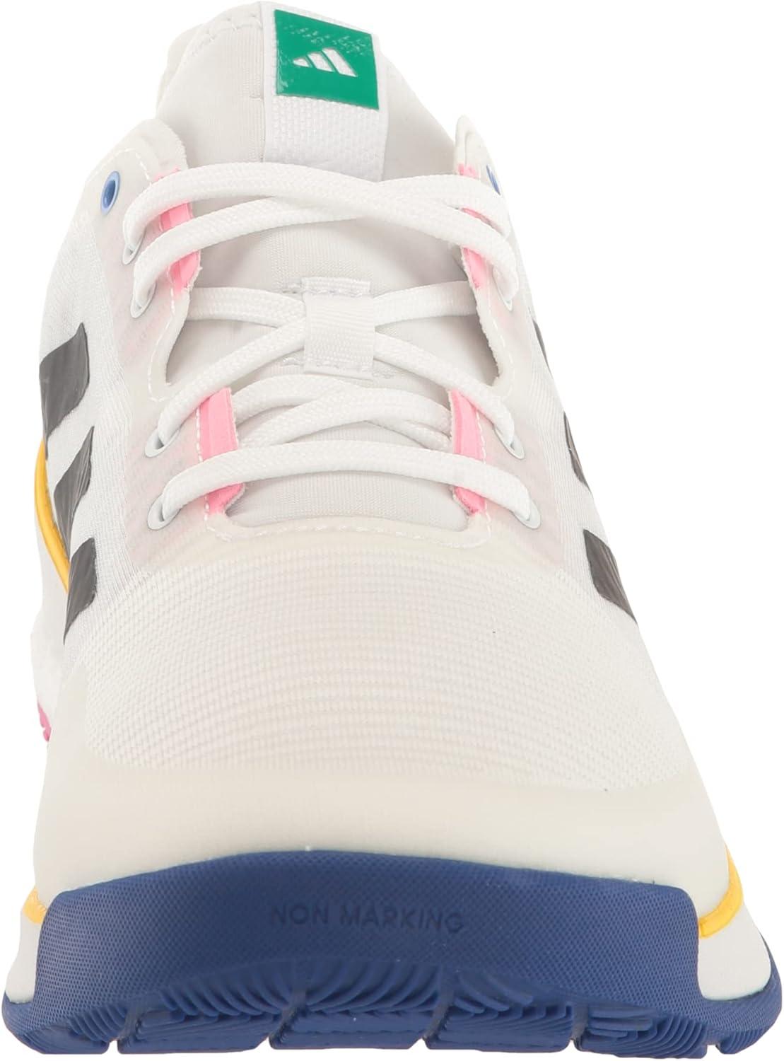 imageadidas Womens Crazyflight Mid ShoesWhiteCore BlackCore Black