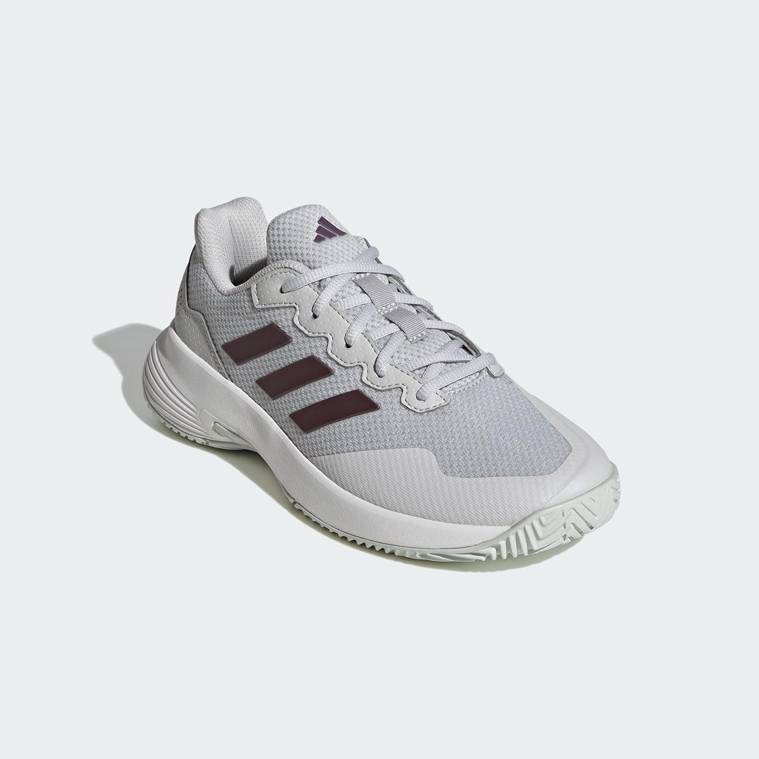 imageadidas Womens Gamecourt 2 WSneakerGrey One Aurora Met Core White
