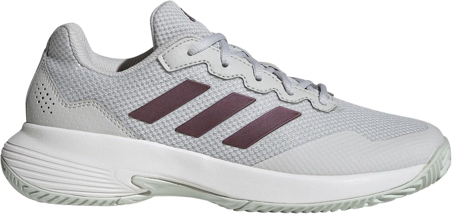 imageadidas Womens Gamecourt 2 WSneakerGreyAurora MetallicWhite