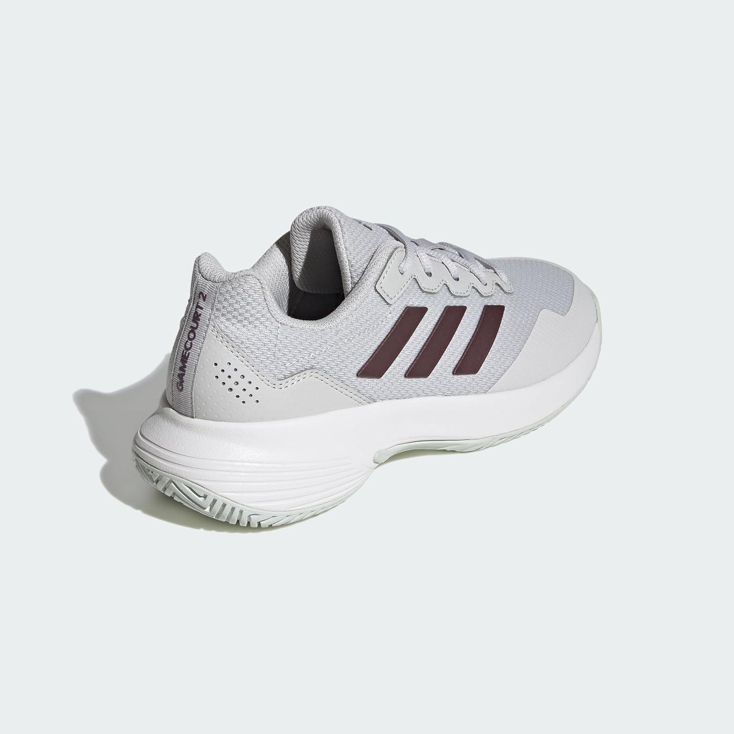 imageadidas Womens Gamecourt 2 WSneakerGreyAurora MetallicWhite