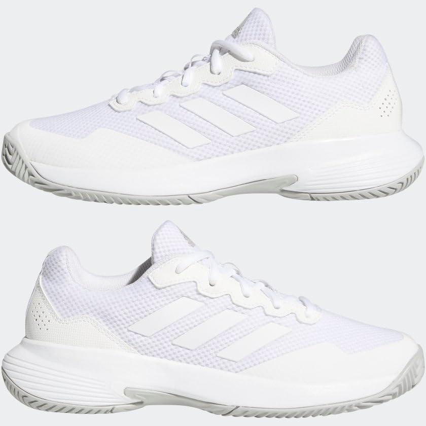 imageadidas Womens Gamecourt 2 WSneakerWhiteWhiteGrey