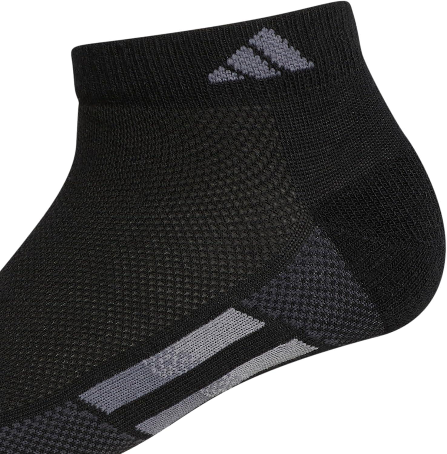 imageadidas womens Womens Superlite Stripe 3 3pack Low CutBlackWhiteCool Light Heather