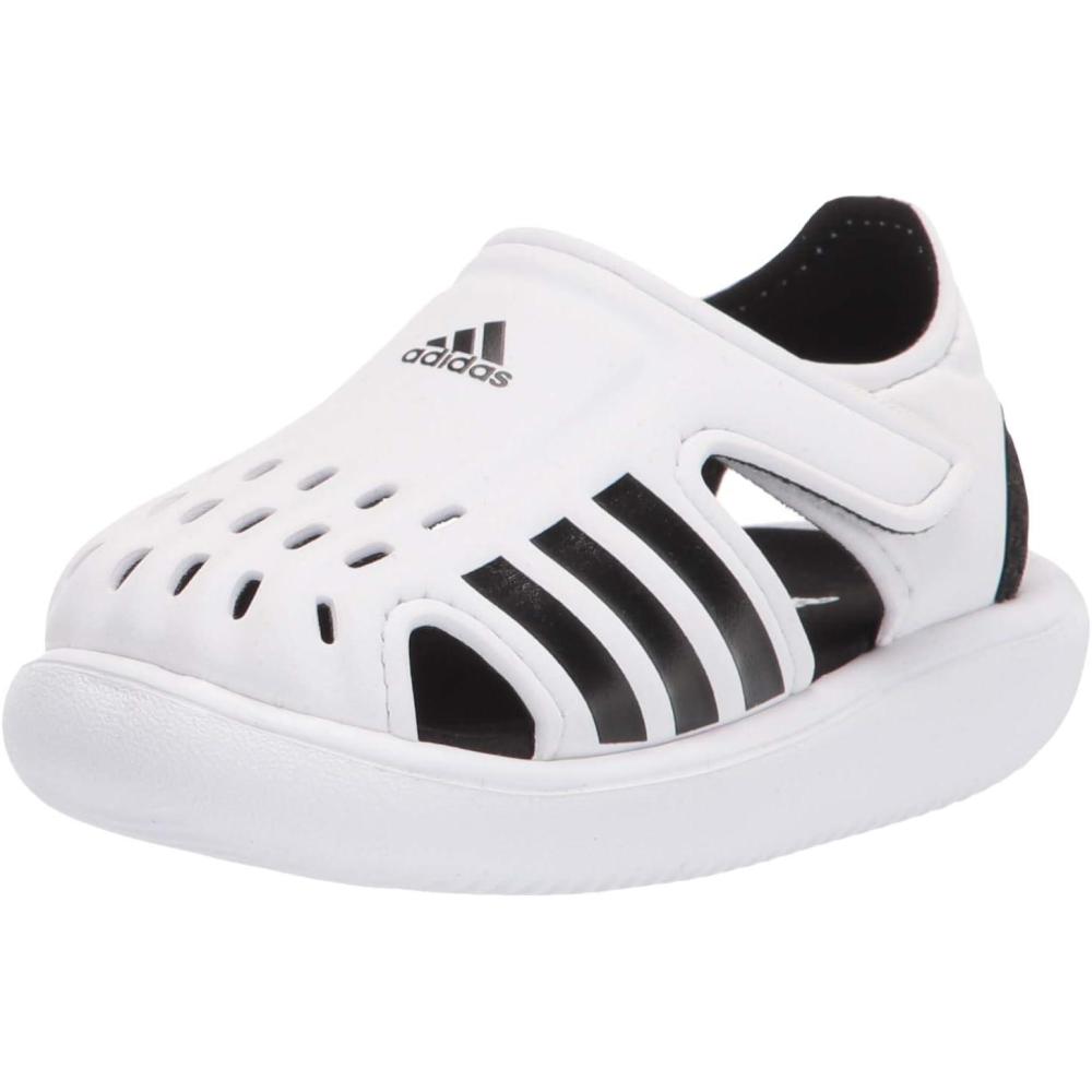 imageadidas Boys Altaswim SandalWhiteBlackWhite