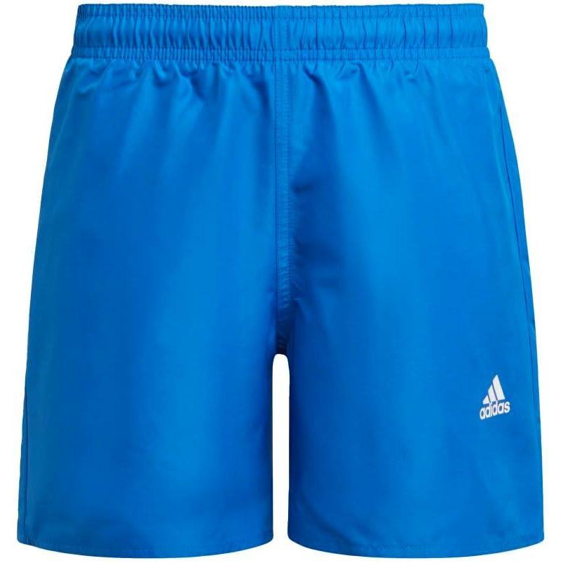 imageadidas Boys Classic Badge of Sport Swim ShortsGlory Blue