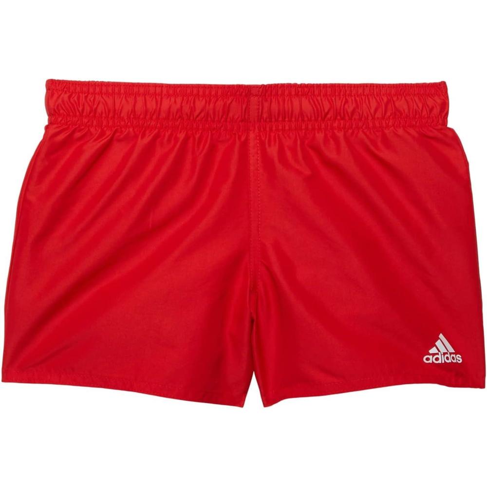 imageadidas Boys Classic Badge of Sport Swim ShortsVivid Red