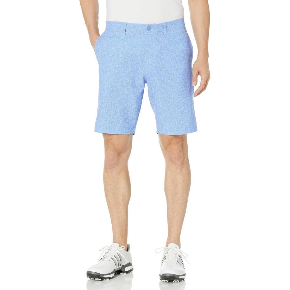 imageadidas Golf Mens Ultimate 365 9quot Inseam Shorts 2019 ModelBlue FusionWhite