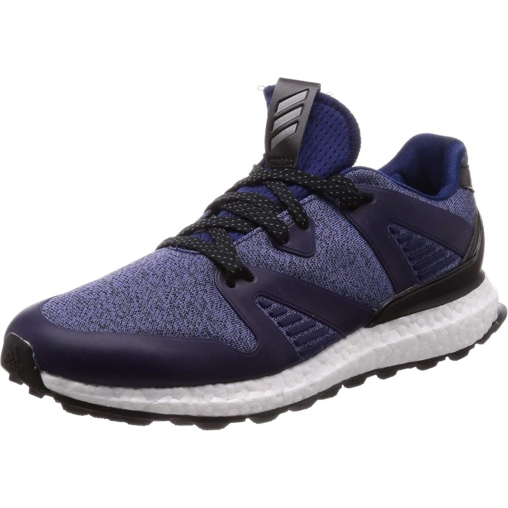 imageadidas Mens Crossknit 30 Golf ShoeBlue Azul Navy Black Bb7886