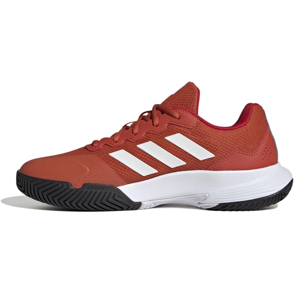 imageadidas Mens Gamecourt 2 Tennis ShoesPreloved Red Ftwr White Preloved Blue