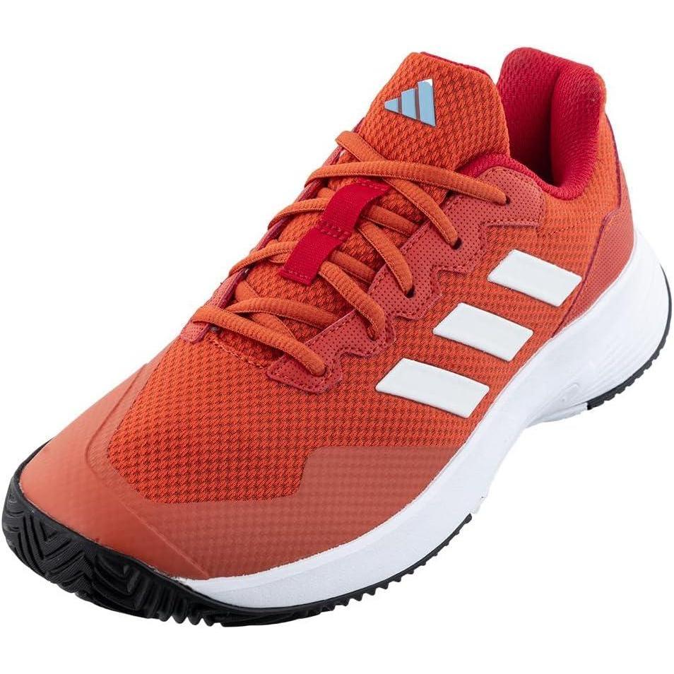 imageadidas Mens Gamecourt 2 Tennis ShoesPreloved RedWhitePreloved Blue