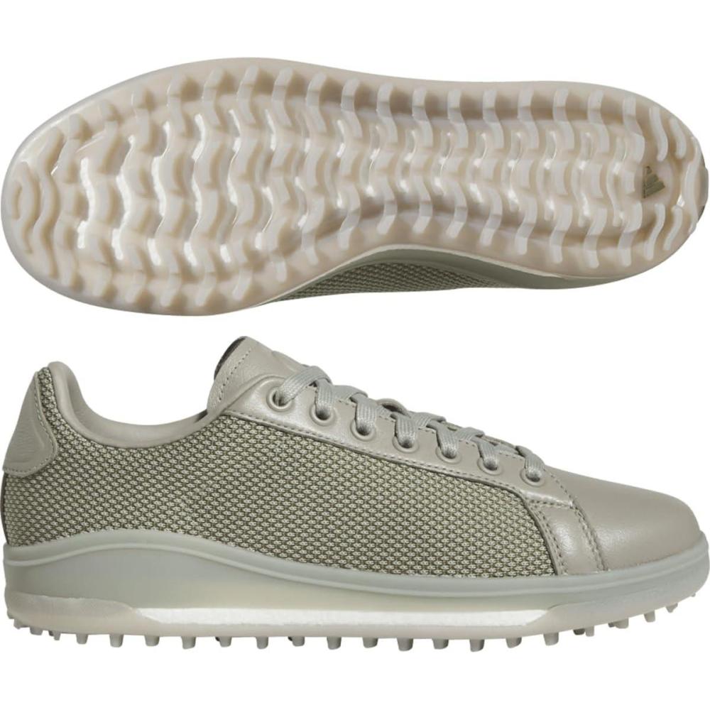 imageadidas Mens GoTo Spikeless 1 Golf ShoeSilver PebbleOlive StrainerSilver Pebble