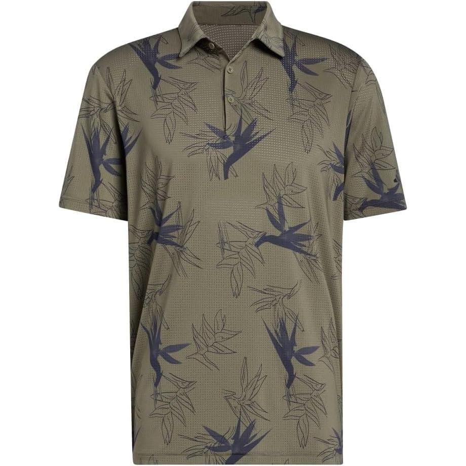 imageadidas Mens Oasis Mesh Polo ShirtOlive Strata