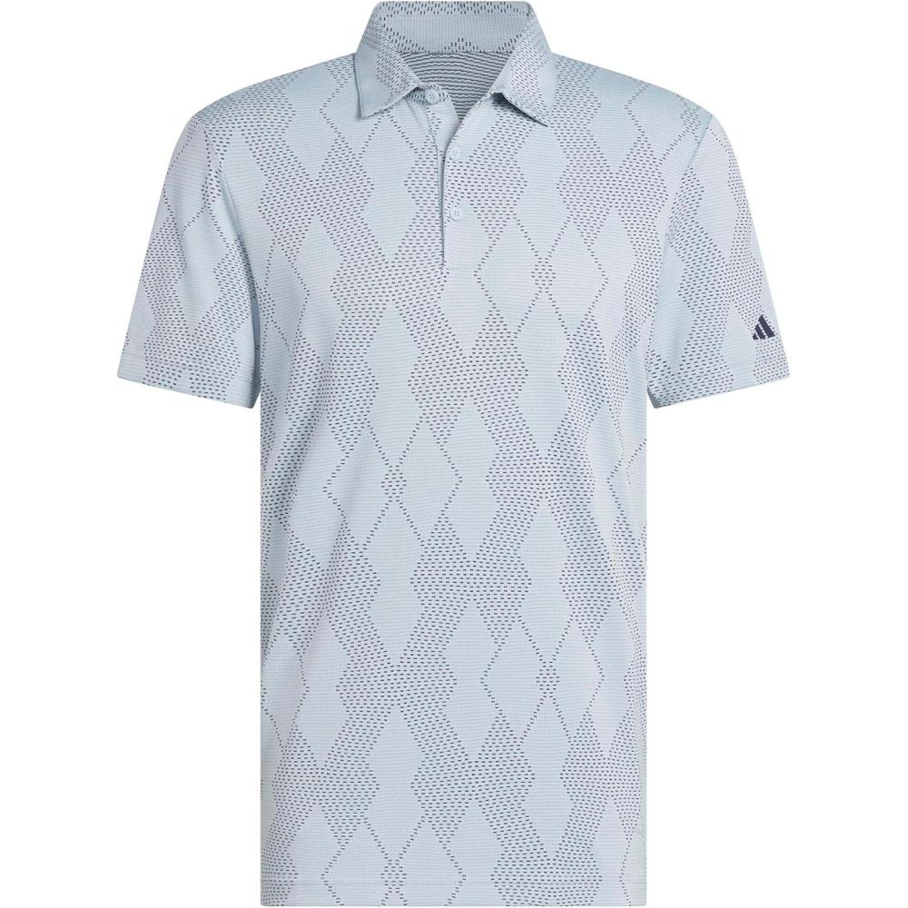 imageadidas Mens Ultimate365 Micro Texture Polo ShirtWonder Blue F23