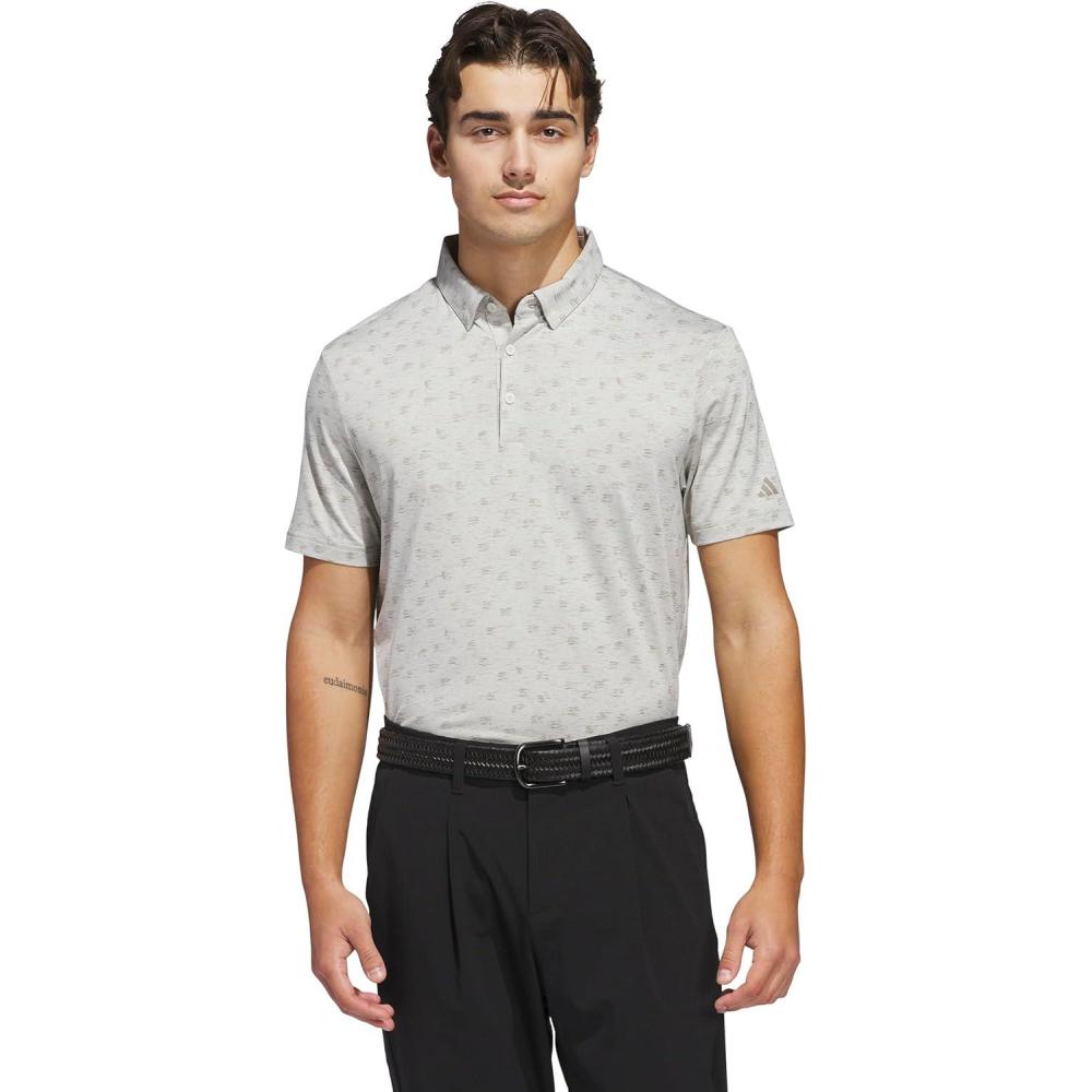 imageadidas Mens Ultimate365 Novelty Polo ShirtAlumina S20
