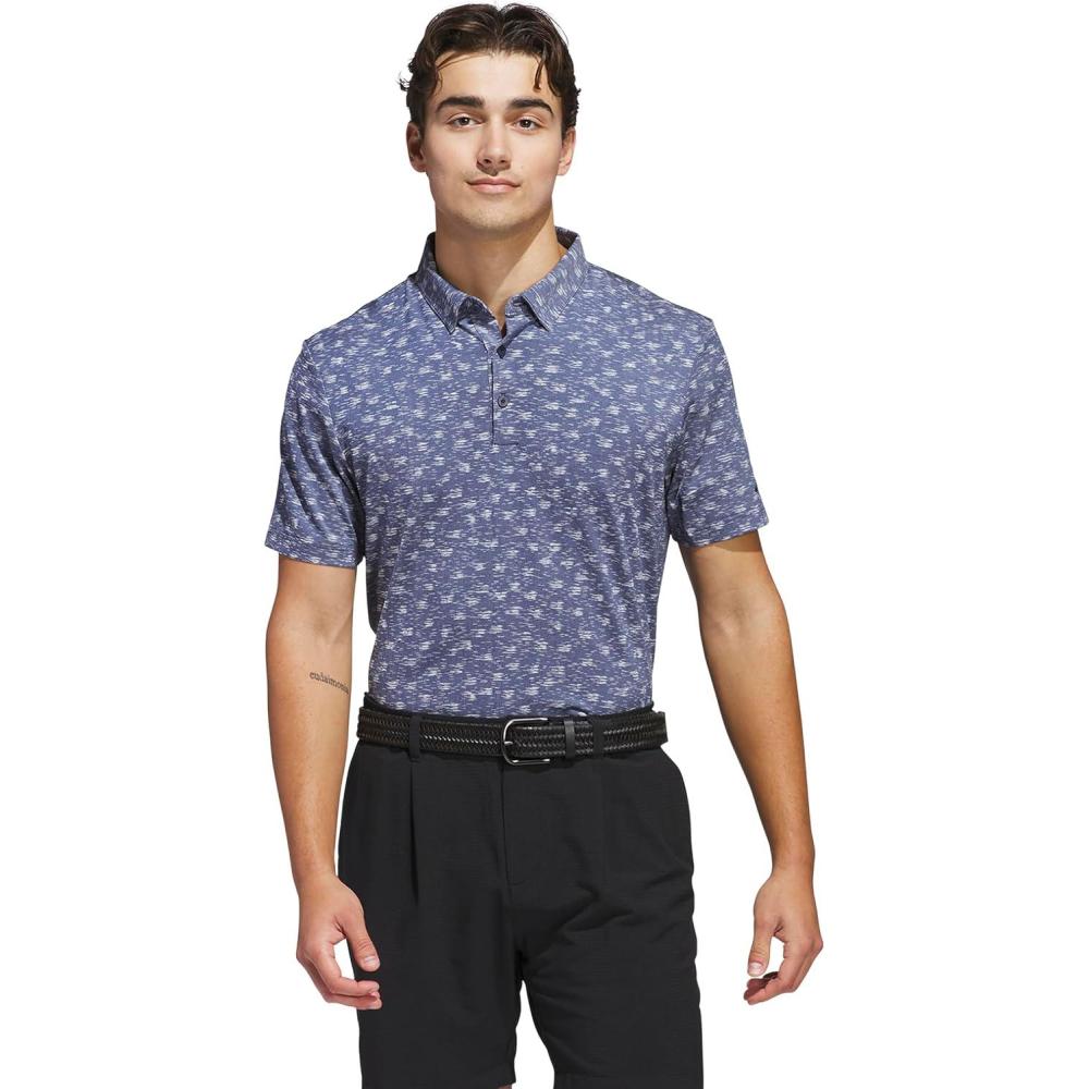 imageadidas Mens Ultimate365 Novelty Polo ShirtCollegiate Navy