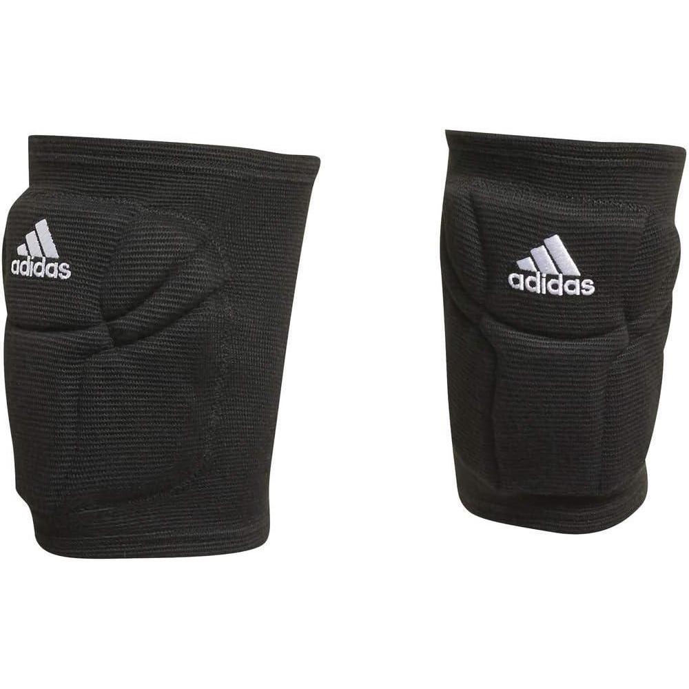 imageadidas UnisexAdult Elite Knee PadBlackWhite
