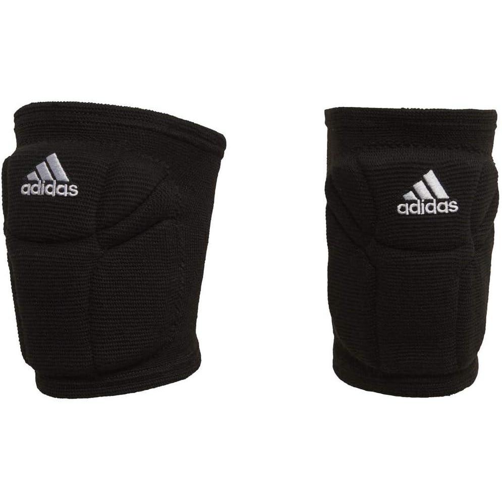 imageadidas UnisexAdult Elite Knee PadCore BlackWhite