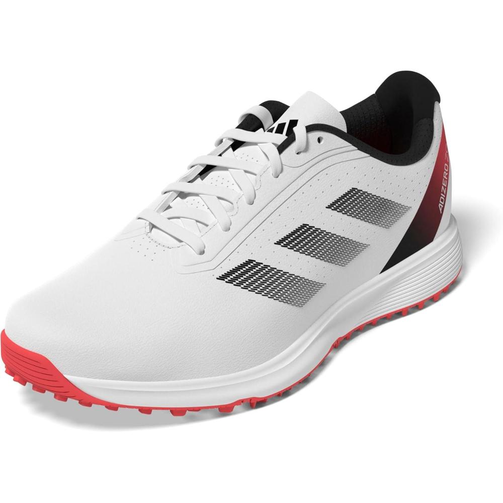 imageadidas UnisexChild Adizero ZG Spikeless ShoesFootwear WhiteLucid RedCore Black