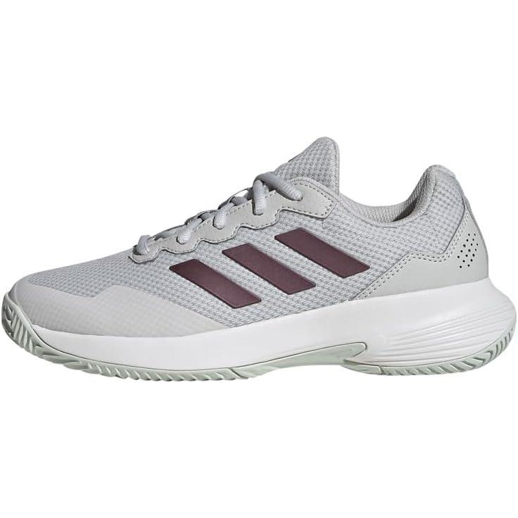 imageadidas Womens Gamecourt 2 WSneakerGrey OneAurora MetCore White