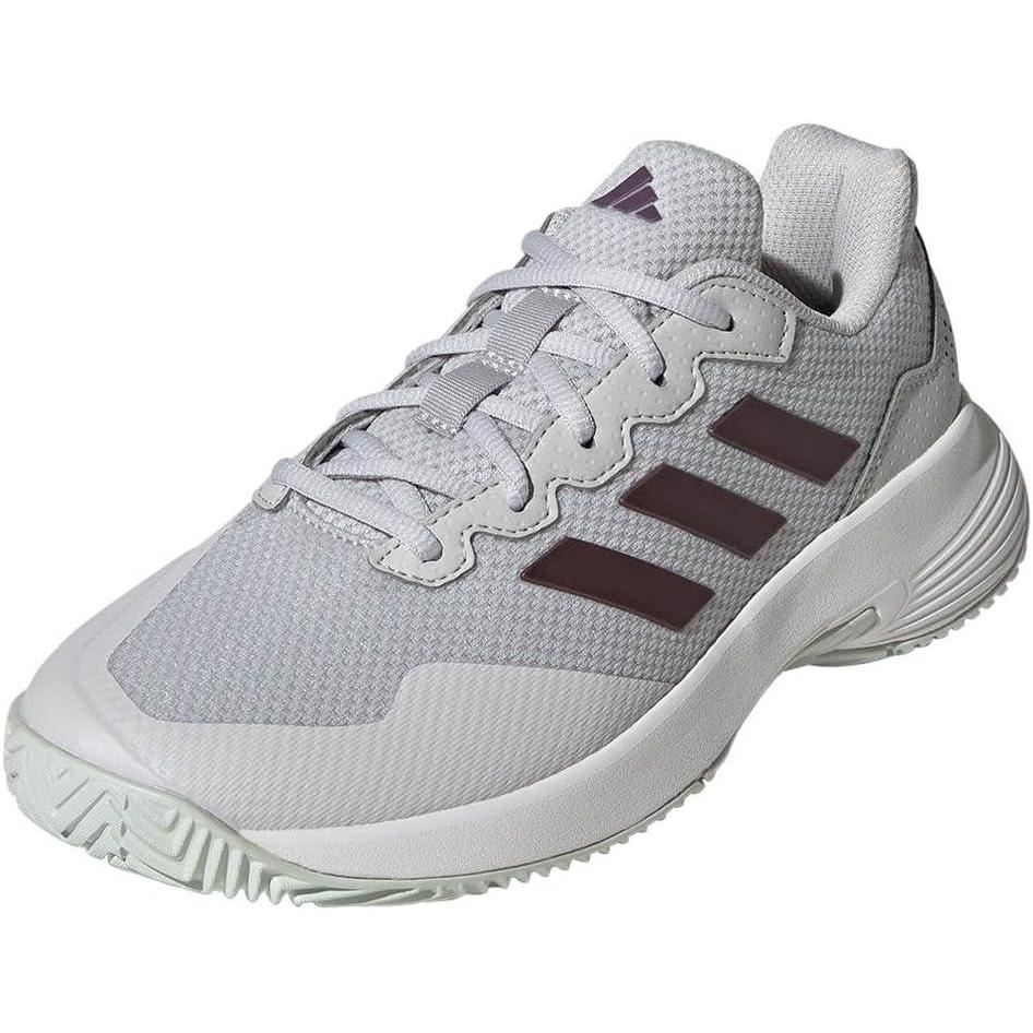 imageadidas Womens Gamecourt 2 WSneakerGreyAurora MetallicWhite