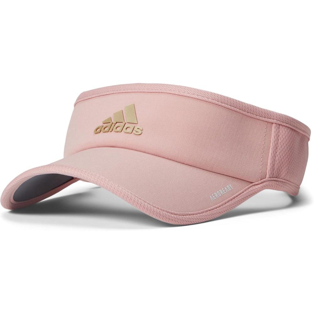 imageadidas Womens Superlite Sport Performance Visor for sun protection and outdoor activityWonder Mauve PinkGilver