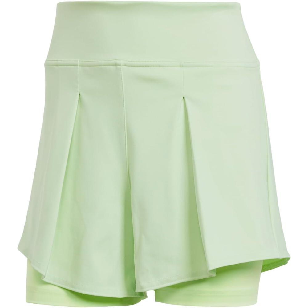 imageadidas Womens Tennis Match ShortsSemi Green SparkGreen Spark