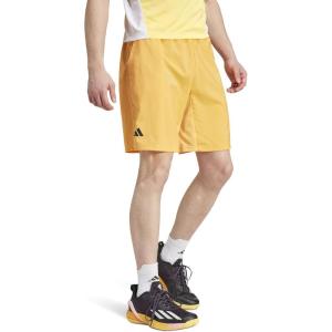 Mens Adidas Spring Club 3-Stripe Short(Hazy Orange)