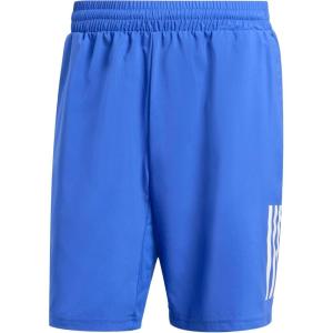 Mens Adidas Spring Club 3-Stripe Short(Lucid Blue)