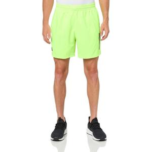 Mens Adidas Spring Club 3-Stripe Short(Lucid Lemon)