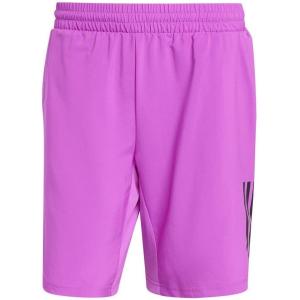 Mens Adidas Spring Club 3-Stripe Short(Purple Burst)