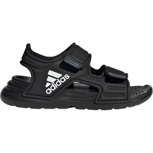 adidas Boys’ Altaswim Sandal(Black/White/Grey)