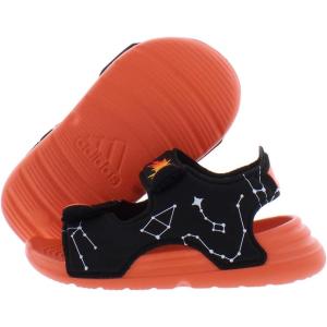 adidas Boys’ Altaswim Sandal(Core Black/Orange/Onyx Black)