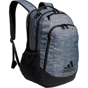adidas Defender Sports Backpack with Shoe Compartment, Soccer Bag, Black/Black, One Size(Jersey Onix Grey/Black)