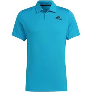 adidas Men’s Club Tennis Polo Shirt(Sonic Aqua/Black)