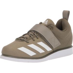 adidas Men’s Powerlift 4 Weightlifting Shoes Cross Trainer(Orbit Green/White/Focus Olive)