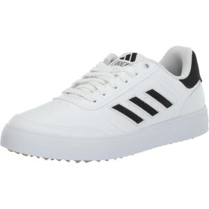 adidas Men’s Retrocross 24 Spikeless Golf Shoes(Footwear White/Core Black/Gum 4)
