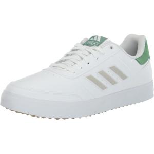 adidas Men’s Retrocross 24 Spikeless Golf Shoes(Footwear White/Preloved Green)