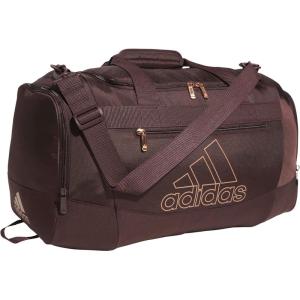 adidas Unisex Adult Defender 4.0 Gym Duffel Bag for Men and Women(Shadow Brown/Rose Gold)