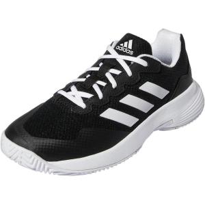 adidas Womens Gamecourt 2 WSneaker(Core Black/White/White)