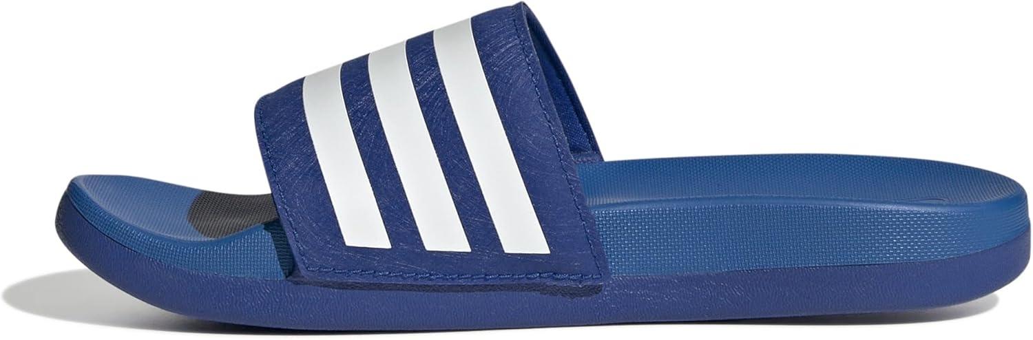 imageadidas Boys Adilette Comfort SlidesTeam Royal BlueWhiteBright Royal
