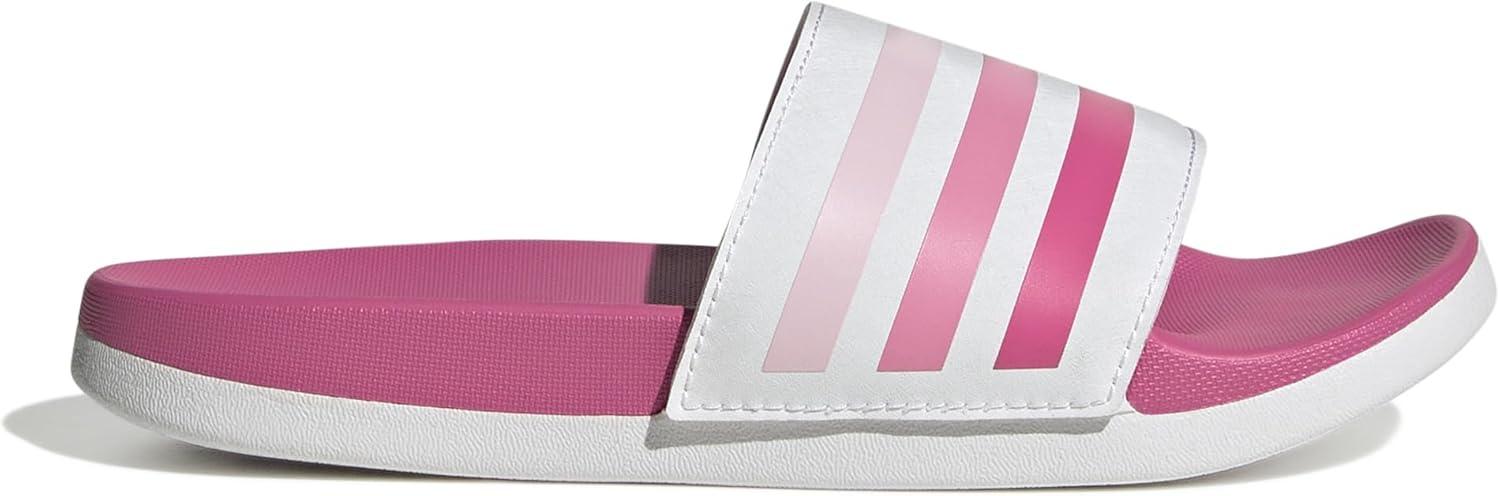 imageadidas Boys Adilette Comfort SlidesWhitePulse MagentaBliss Pink
