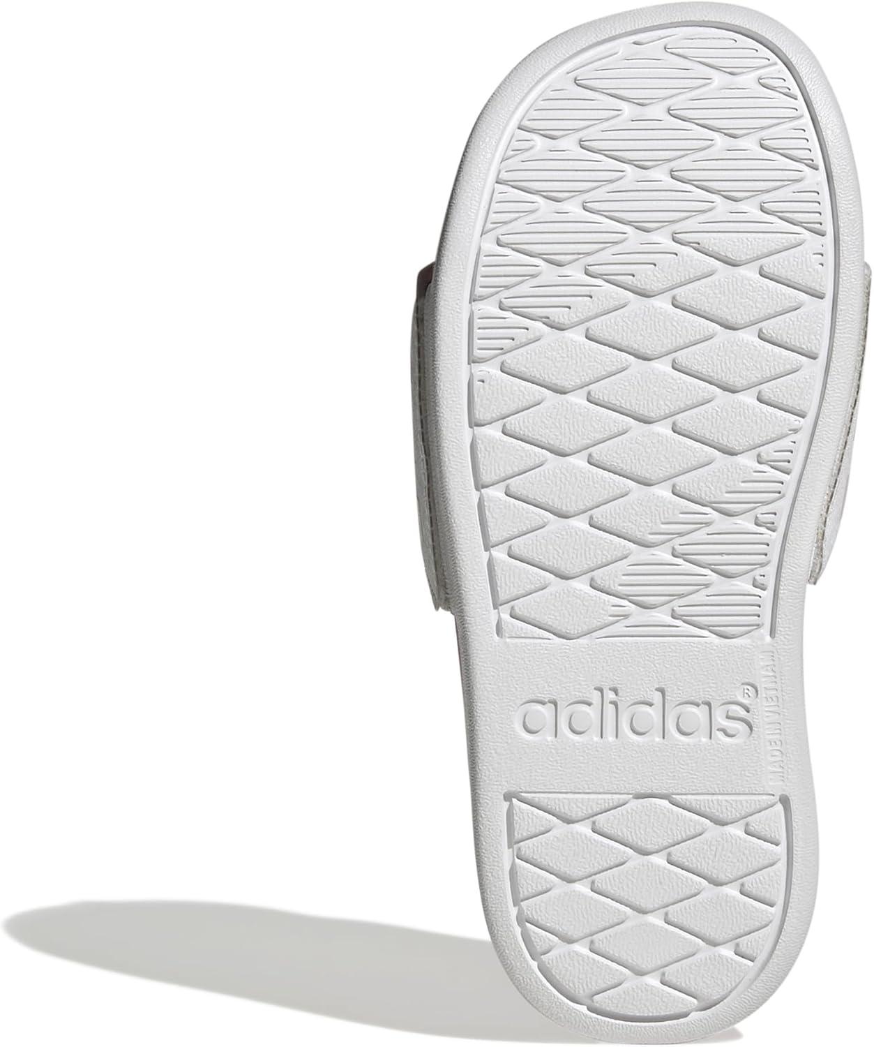 imageadidas Boys Adilette Comfort SlidesWhitePulse MagentaBliss Pink