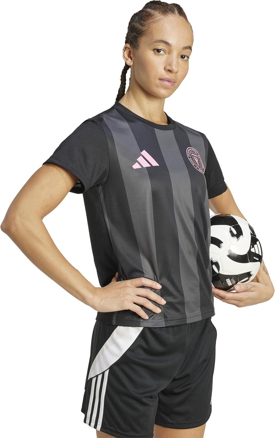 imageadidas MLS Womens Inter Miami Cf Messi Fan JerseyBlack