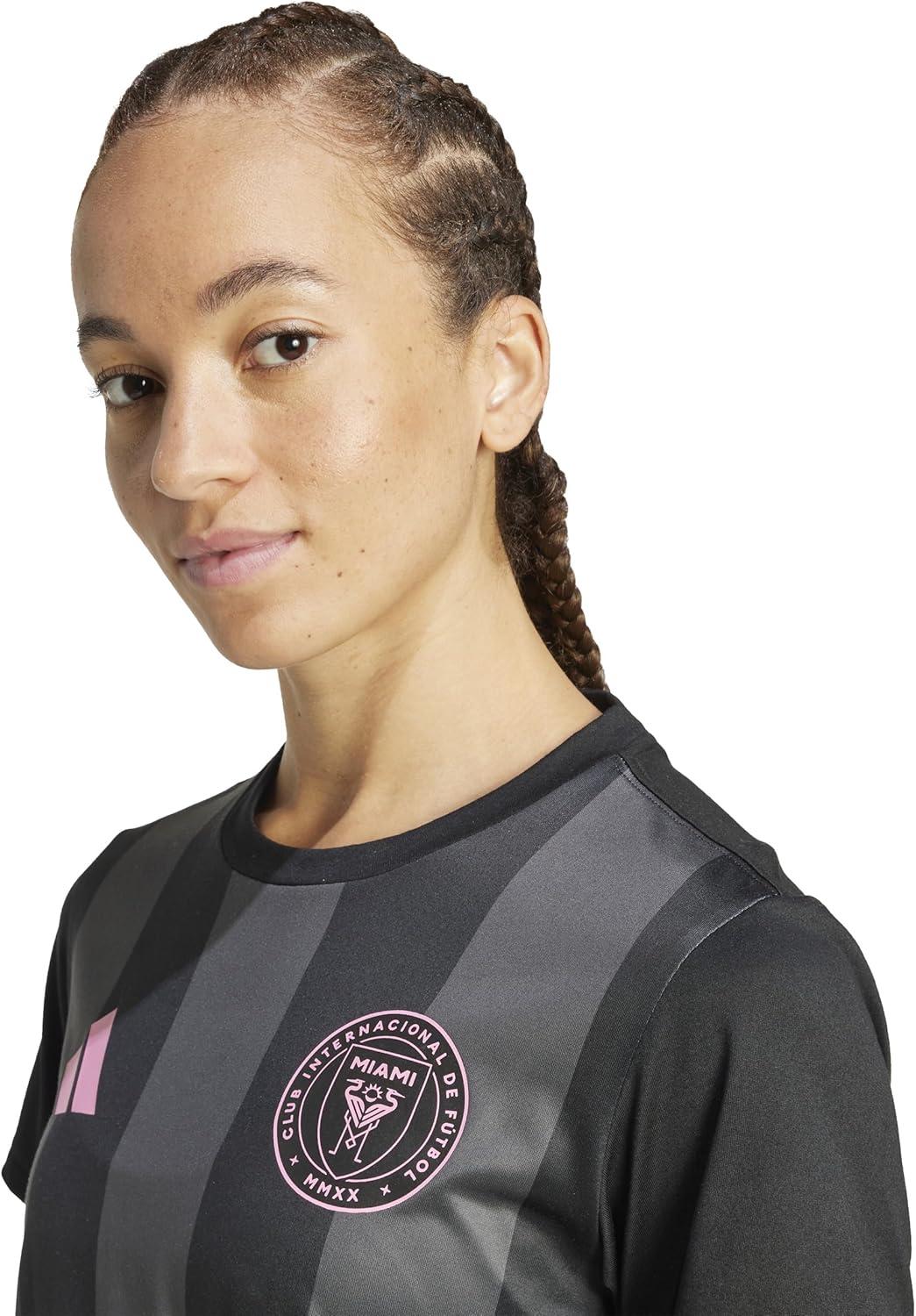 imageadidas MLS Womens Inter Miami Cf Messi Fan JerseyBlack