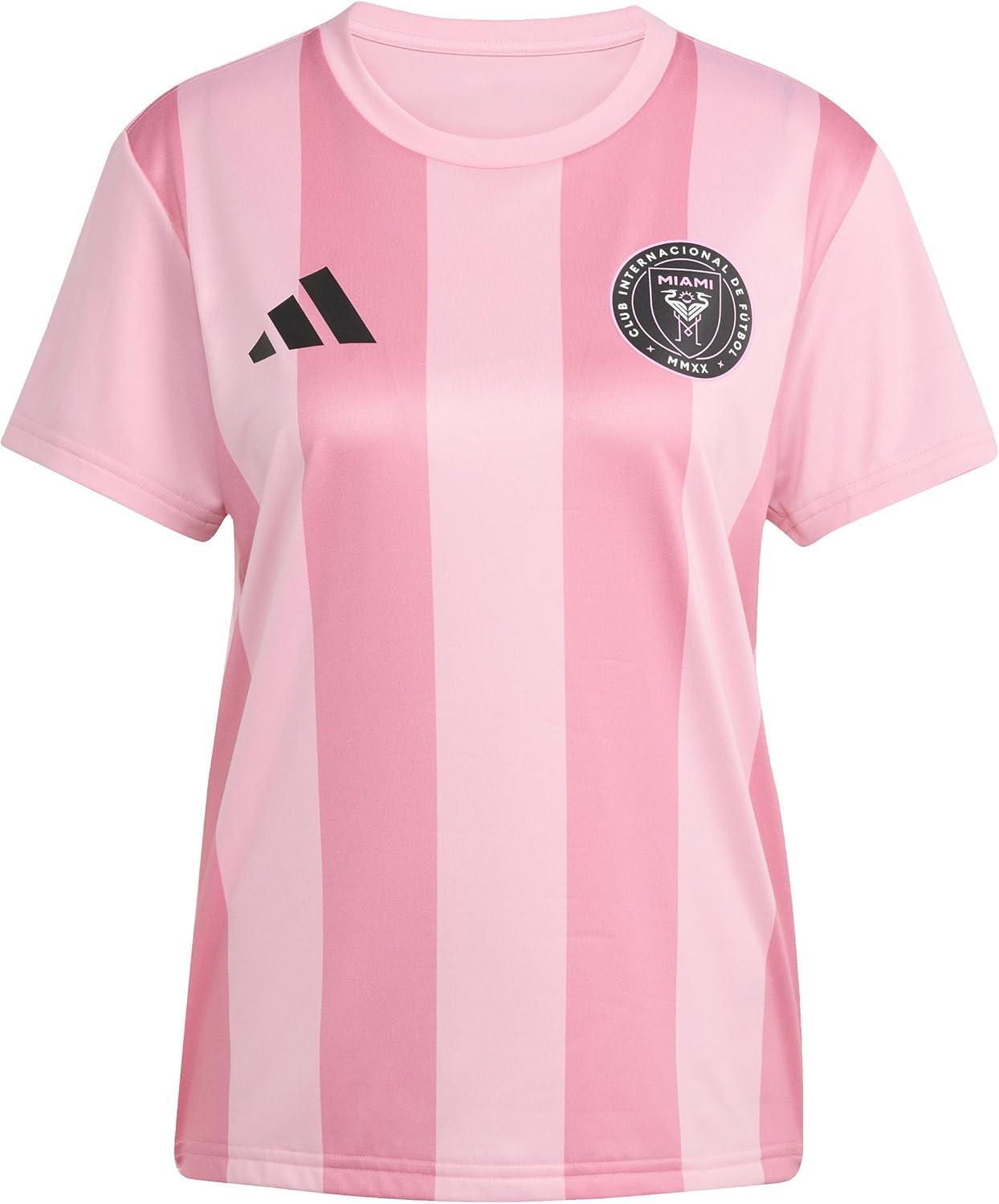 imageadidas MLS Womens Inter Miami Cf Messi Fan JerseyLight Pink