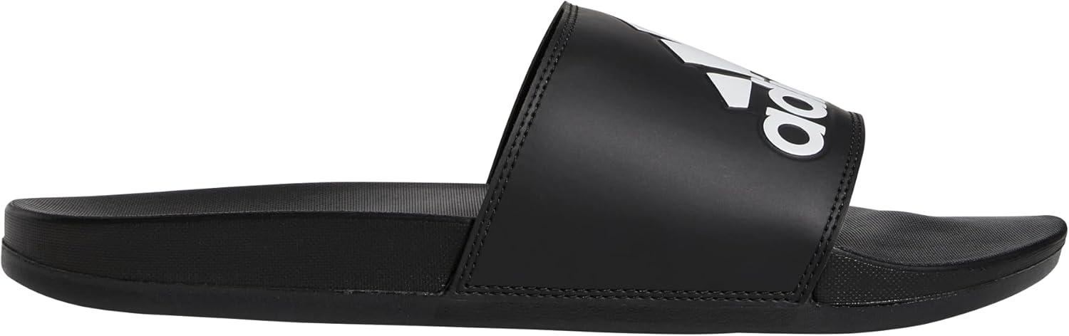 imageadidas Mens Adilette Comfort Slide Casual Sandals Casual WhiteBlackWhiteBlack